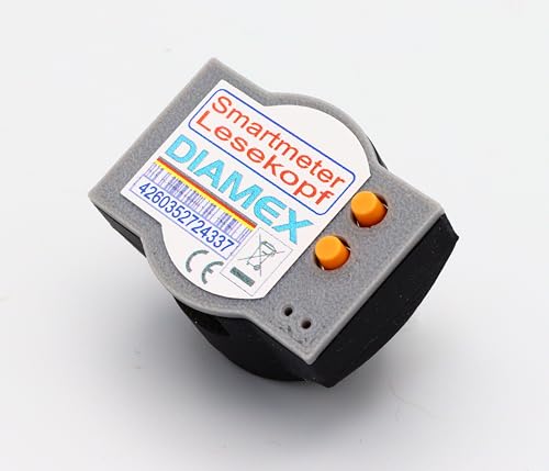 IR- Lesekopf zum Auslesen von digitalen Stromzählern (Tasmota Version) für Smartmeter Zähler von Diamex
