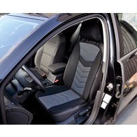 Design-Sitzauflage schwarz/grau von Diamond Car