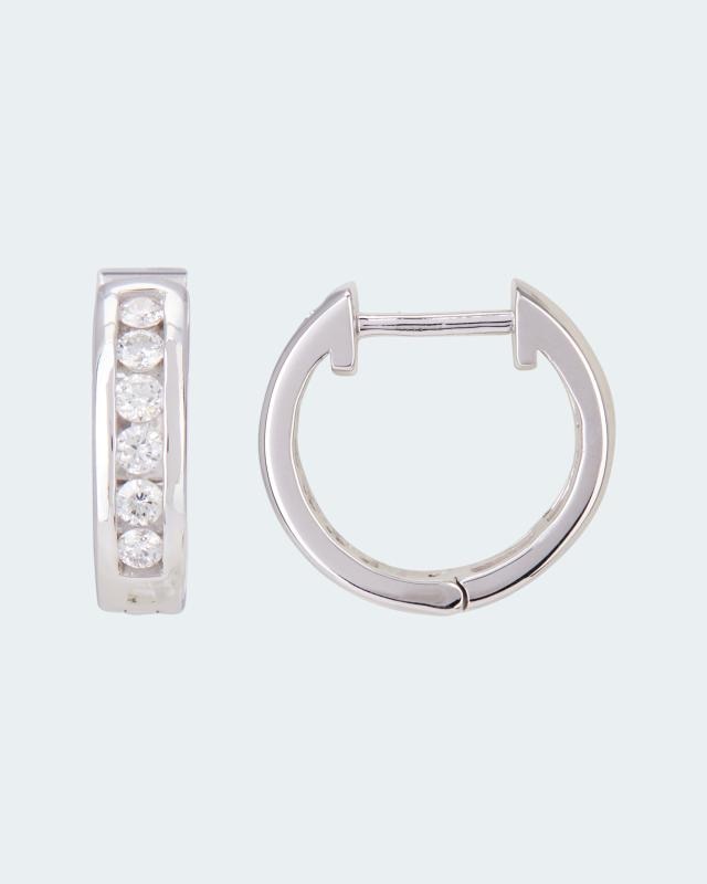 Brillant-Creolen 0,50 ct von Diamond Collection