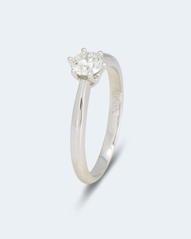 Brillantring 0,50 Karat von Diamond Collection