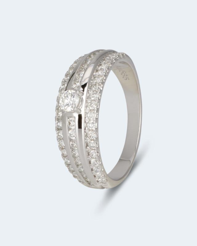 Brillantring 0,75 ct von Diamond Collection