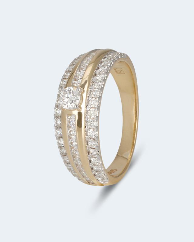 Brillantring 0,75 ct von Diamond Collection