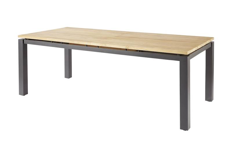 Diamond Garden Ausziehtisch PORTO 220/320 x 100 cm, Edelstahl Dunkelgrau / Recycled Teak Diamond Garden Ausziehtisch PORTO 220/320 x 100 cm, Edelstahl Dunkelgrau / Recycled Teak von Diamond Garden
