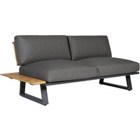 Diamond Garden Nora Sun & Rain Lange Ecke links Aluminium/Teak von Diamond Garden