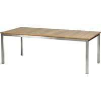 Diamond Garden Roma Ausziehtisch Edelstahl/Teak 150 - 300x100 cm von Diamond Garden