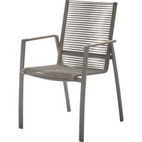 Diamond Garden Valencia Stapelstuhl Rope/Edelstahl Dunkelgrau Diamond Garden Valencia Stapelstuhl Rope/Edelstahl Dunkelgrau von Diamond Garden