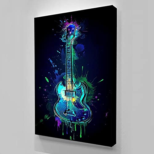 DIY 5d Diamant malerei Kits,Gitarre große Größe Diamond Painting Familie Bohren voll kristall Strass Stickerei kreuzstich Kunst Handwerk Hause wanddekoration Mosaik Bilder 40x100cm von Diamond painting YOUDONG