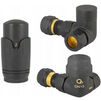 Axial-Thermostatventil Anthrazit Pex Kupfer von Diamond