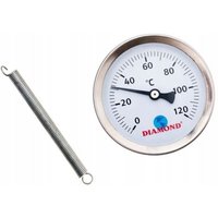 Bimetall-Kontaktthermometer 63 Mm 0-120°c von Diamond