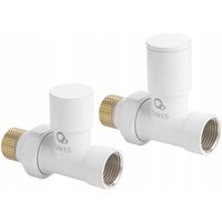 Gerade Weisse Heizkörperventile Set Gerade Weisse Heizkörperventile Set von Diamond