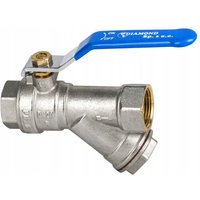 Kugelhahn mit Schrägfilter 3/4 Zoll PN30 Strong Kugelhahn mit Schrägfilter 3/4 Zoll PN30 Strong von Diamond