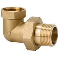 Messing-Winkelverbinder 1/2" F/m Messing-Winkelverbinder 1/2" F/m von Diamond