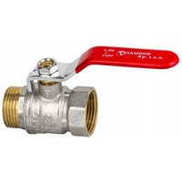 STANDARD-KUGELHAHN 1/2"" WZ MIT STOPFENVERSCHRAUBUNG GWxGZ von Diamond
