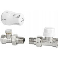 Thermostat-Heizkörper-Set, gerade, 1/2 Zoll von Diamond