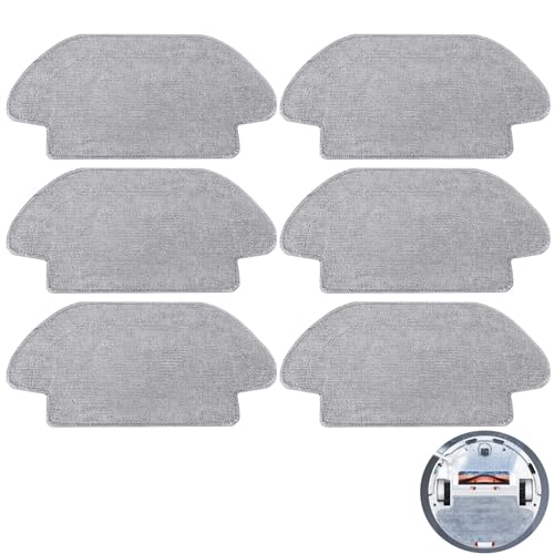 DianSung 6 Stück Wischtücher für Xiaomi Mi Robot Vacuum Mop 2S / S12 / Mop P/Mop Pro Roboter-Staubsauger Ersatzteil, Mikrofaser Wischpad Waschbare Wischtuch Zubehör Set DianSung 6 Stück Wischtücher für Xiaomi Mi Robot Vacuum Mop 2S / S12 / Mop P/Mop Pro Roboter-Staubsauger Ersatzteil, Mikrofaser Wischpad Waschbare Wischtuch Zubehör Set von DianSung