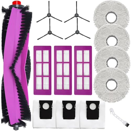 DianSung Ersatzteil für Eureka J15 Pro Ultra Staubsauger Zubehör Set, Hauptbürste,4 Wischtücher,3 Staubbeutel,4 Seitenbürsten,3 Filter,Bürste DianSung Ersatzteil für Eureka J15 Pro Ultra Staubsauger Zubehör Set, Hauptbürste,4 Wischtücher,3 Staubbeutel,4 Seitenbürsten,3 Filter,Bürste von DianSung