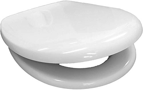 WC-Sitz für DIANA | mit Absenkautomatik SoftClose | Edelstahlscharnier | weiß | O200 WC-Sitz für DIANA | mit Absenkautomatik SoftClose | Edelstahlscharnier | weiß | O200 von Diana