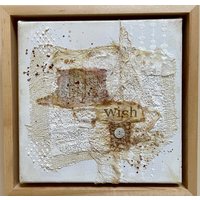 Natur Kunst, Neutrales Kinderzimmer Wand Dekor, Vintage Wohnheim Mixed Media Collage Wandkunst, Inspirierendes Geschenk Für Tochter, Abstrakte von DianeFujimotoArt