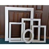 Bilderrahmen Weiß Übergrößen? Gruppe Von Frames /Collage von Dianemarieshome