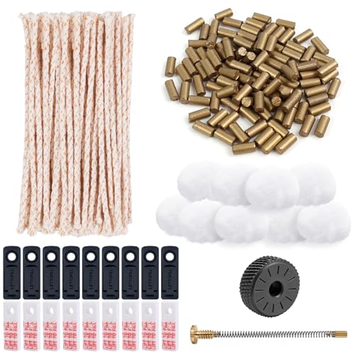 Feuerzeug Zubehör Set für Benzinfeuerzeug - Feuerzeug Reparatur Set Universal, Ersatz Reparaturteil Paket für Feuerzeuge, Komplettes Reparaturset für die Meisten Feuerzeuge von Dianfen