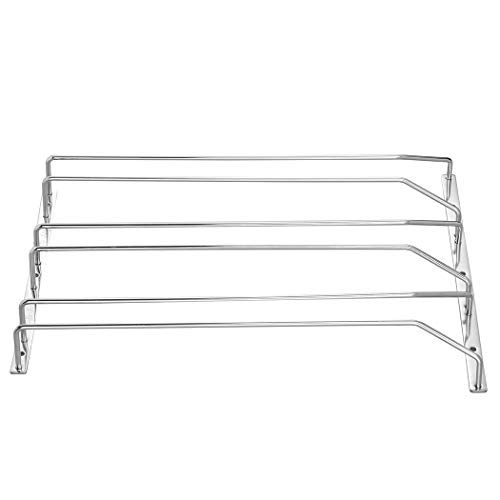 Dianoo Unter Schrank Stemware Rack Halter Weinglasgestell Hängegestell Aus Edelstahl 15.8 Zoll 3 Reihen von Dianoo