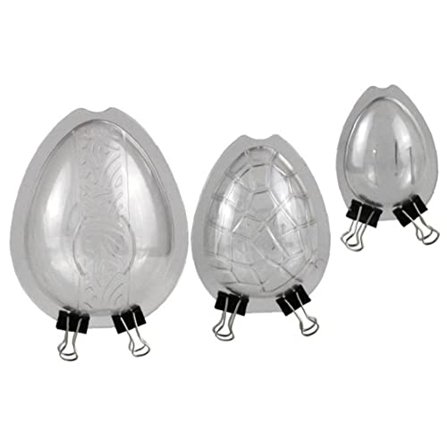 3 Stücke Ostereier Schokoladenform Süßwaren Werkzeuge Diy Kuchen Dekorieren Candy Mold Back Gadget von Dianzan