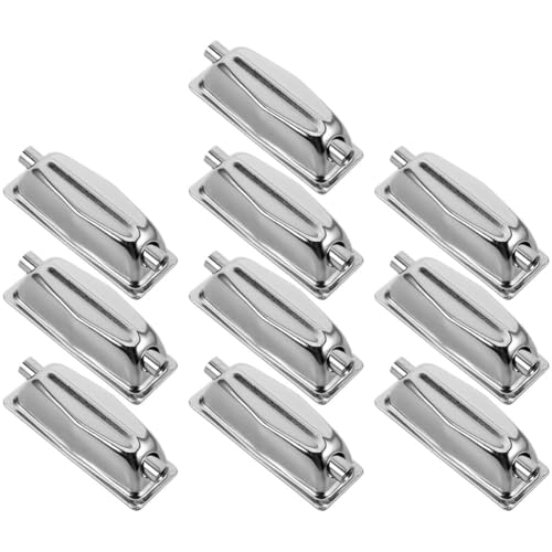 Dianzan Galvanisierte Doppelend-Snare-Drum-spannböckchen, 10 Stück, Metall-Finish, Trommel-ersatzteile Für Und Snare-Kits, Verschleißfeste Percussion Dianzan Galvanisierte Doppelend-Snare-Drum-spannböckchen, 10 Stück, Metall-Finish, Trommel-ersatzteile Für Und Snare-Kits, Verschleißfeste Percussion von Dianzan