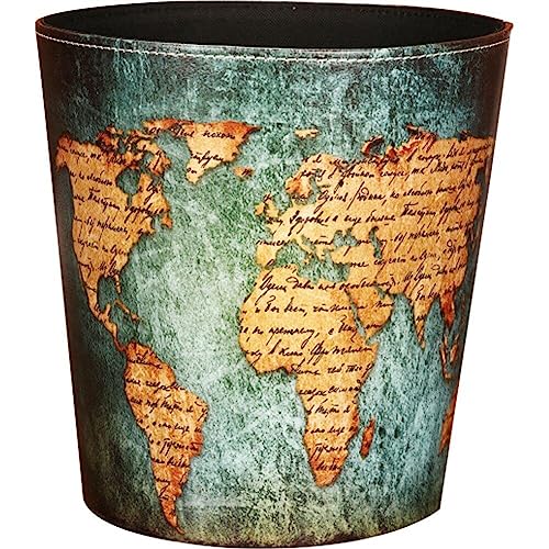 Dianzan Ledermüll Im Europäischen Stil Kann EIN Papierkorb Großer Kapazität Ohne Deckung Für Zuhause Dianzan Ledermüll Im Europäischen Stil Kann EIN Papierkorb Großer Kapazität Ohne Deckung Für Zuhause von Dianzan