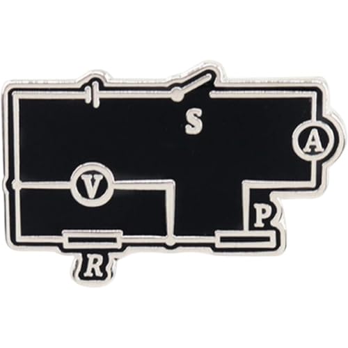 Ohm's Law Circuit Diagram Badge Lustige Anstecknadel Brosche Pin Für Kleidung Hut Schal Rucksack Dekoration Ohm's Law Circuit Diagram Badge Lustige Anstecknadel Brosche Pin Für Kleidung Hut Schal Rucksack Dekoration von Dianzan