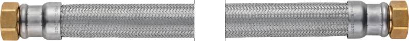 Techline NT Panzerschlauch IG 3/4 x IG 3/4, DN20, 50 cm von Diaqua