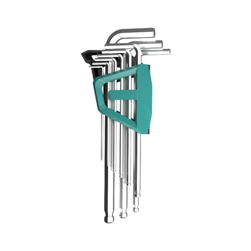 9-teiliger Schlüsselschlüssel SVCM + Schraubenschlüsselsatz Sechskantschraubendreher Handwerkzeuge Kugelkopf L Typ Schlüsselschlüssel Schlüsselsatz Schraubenschlüsselsatz Schlüsselsatz von Diarypiece