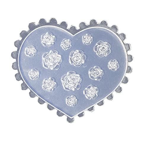 Diarypiece 3D Rose Blume Nail Art Epoxidharz Form Nagel Ornamente Silikonform von Diarypiece