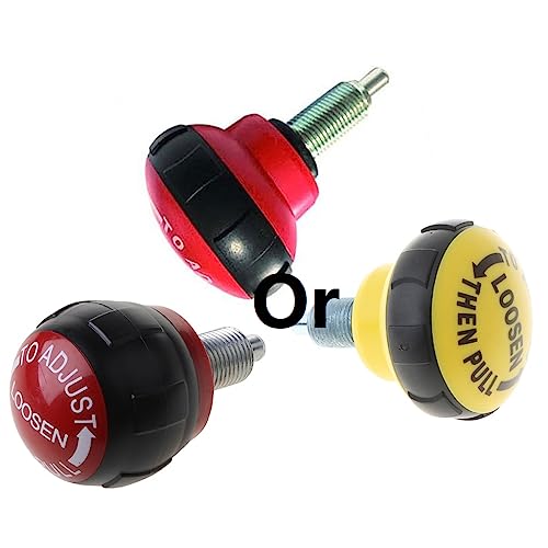 Diarypiece Federschloss Kugelform Einziehbare Stabile Zugnadel Gym Fitness Für Radfahren Spinning Bikes Spring Lock Ball Pull Pin von Diarypiece