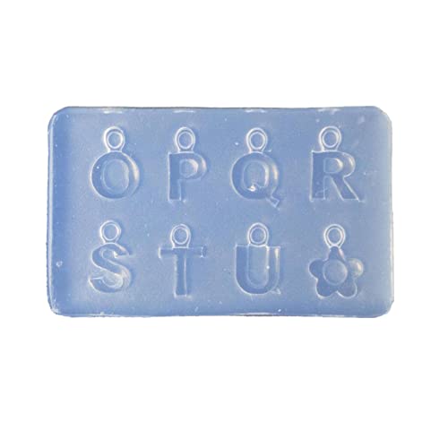 Diarypiece Mini Buchstaben Zahlen 3D Nail Art UV Kristall Epoxy Silikon Form von Diarypiece