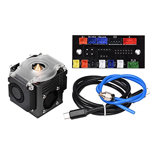 Diarypiece Upgrade des Hotend Kit Druckkopfs Aus Ganzmetall Für B1 Ender3 Ender5 3D Drucker Extruder Vollständige des UM2-Düsen Kits Verbesserte Druckleistung Mit Metall Extruder Hotend Kit Hot End von Diarypiece