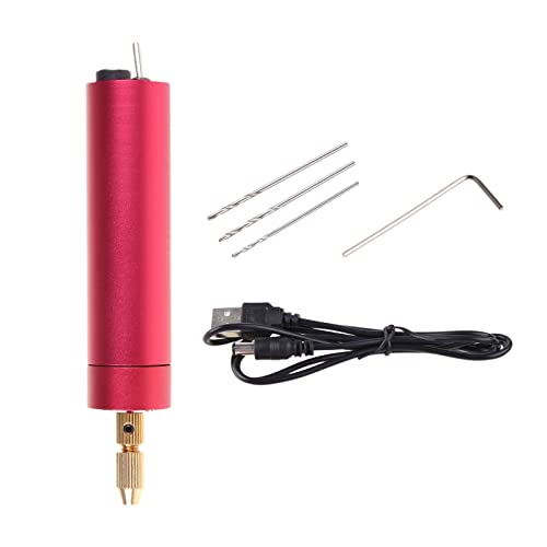 Tragbarer Mini-Handbohrer, Mikro-Elektro-Aluminium-Hand für Schmuckherstellung von Diarypiece