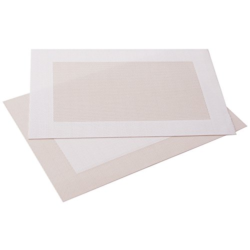 2 Stück im Set Tischset Platzset Platzmatte Tischmatte Platz Decke Platzdeckchen Tisch Set Matte PVC abwaschbar 955122 von Diawell