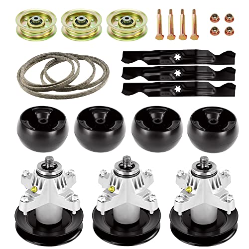 Dibanyou Spindel-Umbauset mit Klingen für Cub Cadet/MTD/Troy-Bilt RZT50 KW 50 Zoll 618-04126 918-04125 Dibanyou Spindel-Umbauset mit Klingen für Cub Cadet/MTD/Troy-Bilt RZT50 KW 50 Zoll 618-04126 918-04125 von Dibanyou
