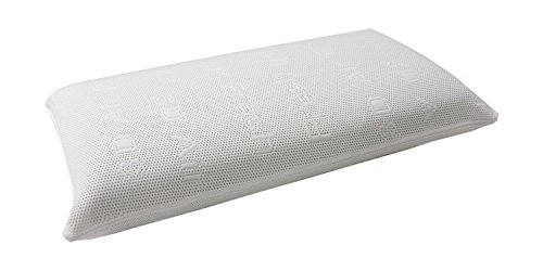 Dibapur ® Visco Memory Nackenstütz Kopfkissen mit 3D Air Fresh Bezug 40cm x 70cm x 14cm Orthopädisches Kissen Nackenkissen von Dibapur