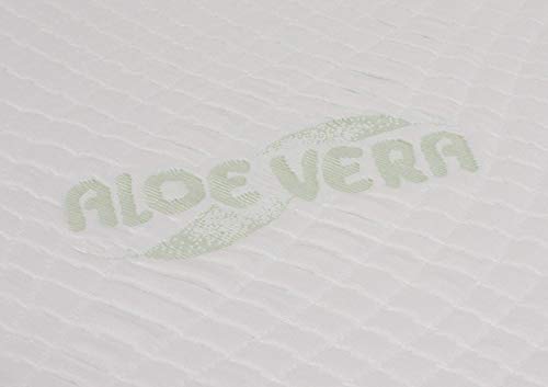 Dibapur® Aloe Vera EC Bezug Easy Clean Matratzenbezüge Allergiker geeignet 4-Seiten-Reißverschluss (180 x 200 cm) von Dibapur