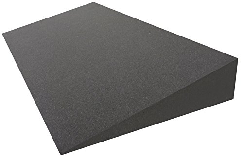 Dibapur® Keilkissen Matratzen Matratzenkeil Matratzenerhöhung Hochlagerungskeil fürs Bett (Ohne Bezug) (B 100 x T 50 x H 15 / 1cm) von Dibapur