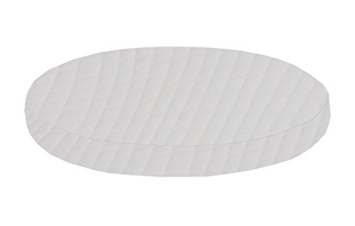 Dibapur ® Excellent 9 Zonen Orthopädische Ø Runde Kaltschaummatratze (EXCELLENT-220 H3) x Kernhöhe 18 cm mit Standard Bezug ca. 19,5 cm (Made in Germany) von Dibapur