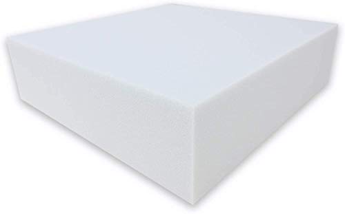 Dibapur ® White: Orthopädische Kaltschaummatratze/Akustikschaumstoff - H2 - Ohne Bezug - Made in Germany (60x200x6 cm) von Dibapur