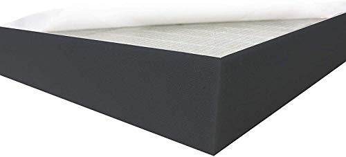 Dibapur AKUSTIK Stop Selbstklebend - Raum - Akustik Schaumstoff - Dämmung - Schallschutz (Ca. 40 x 40 x 3 cm) von Dibapur