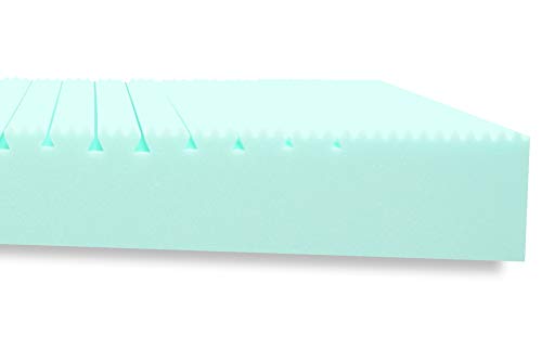 Dibapur EINS - 20 cm Höhe ca. Orthopädische Kaltschaummatratze H2 H3 1 Allergiker Geeignet Bezug Waschbar bis 60 C° Öko-Tex 100 Zertifiziert 1 Matratze = 2 Festigkeiten (130 x 210 cm) von Dibapur