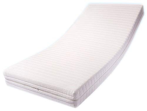 Dibapur Ortho Orthopädische Kaltschaummatratze Allergiker geeignet Matratzen Aloe Vera Öko Tex Auswahl (90x200x15,5 H2,5) von Dibapur