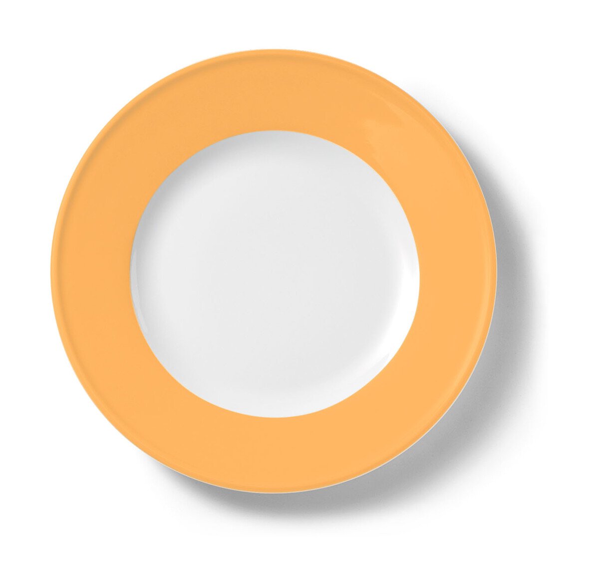 Dessertteller 21 cm Solid Color Mandarine von Dibbern