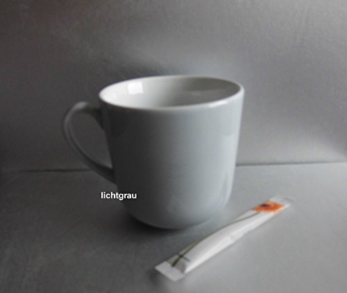 Dibbern SONDERAKTION Solid Color - Becher mit Henkel 0,32 l - lichtgrau - NEU von Dibbern