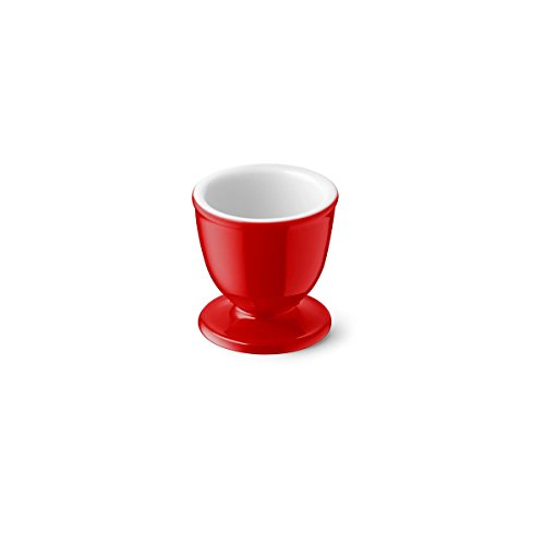 Dibbern Solid Color Eierbecher aus Fine Bone China Porzellan in der Farbe Signalrot mit einem Durchmesser ca. 5cm, 2019000018 Dibbern Solid Color Eierbecher aus Fine Bone China Porzellan in der Farbe Signalrot mit einem Durchmesser ca. 5cm, 2019000018 von Dibbern