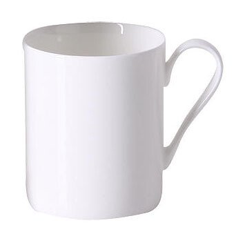 Henkelbecher 0,3 l Fine Bone China Konisch-Zylindrisch weiß von Dibbern